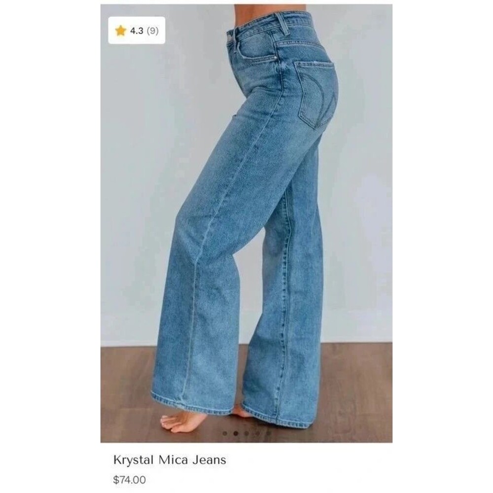 Mica Crystal Jeans